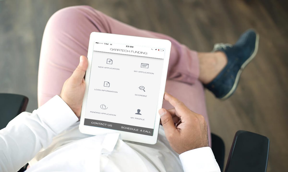 Garrtech Funding Launches Mobile Financial App for Fast&Easy Business Loan Application